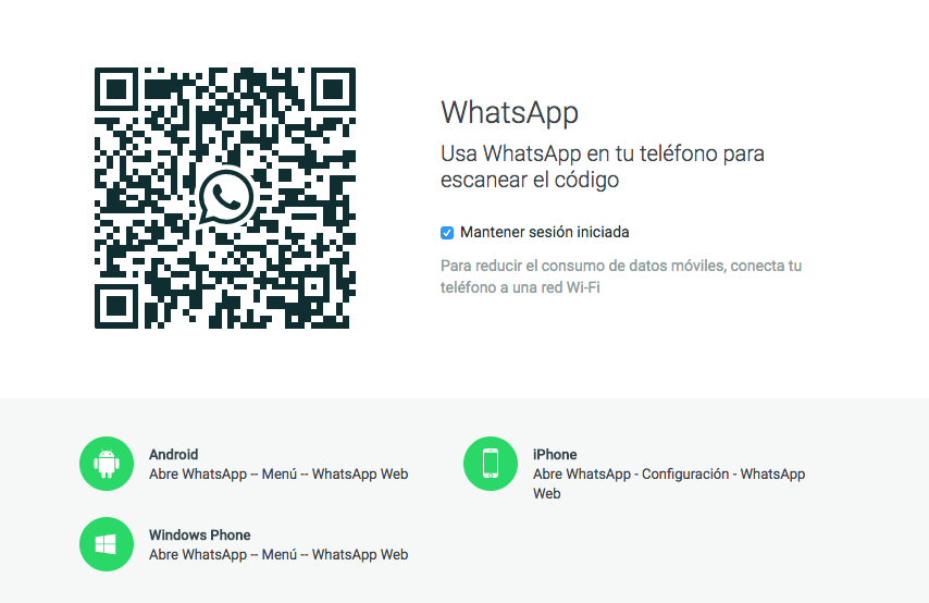 ¿Cómo uso WhatsApp Web?